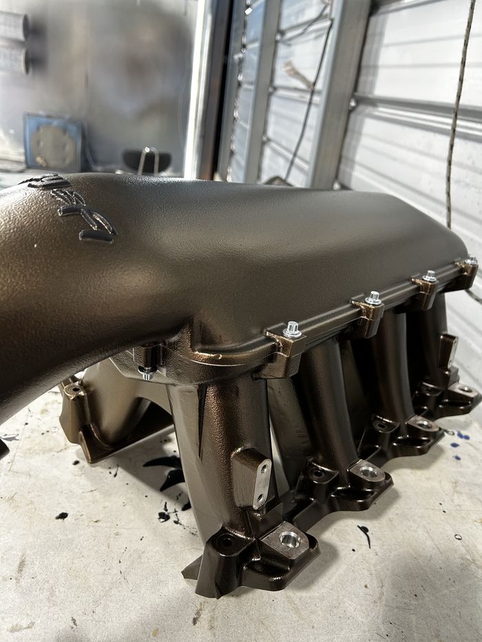 Engine powder coating by Pasadena Powder Coating