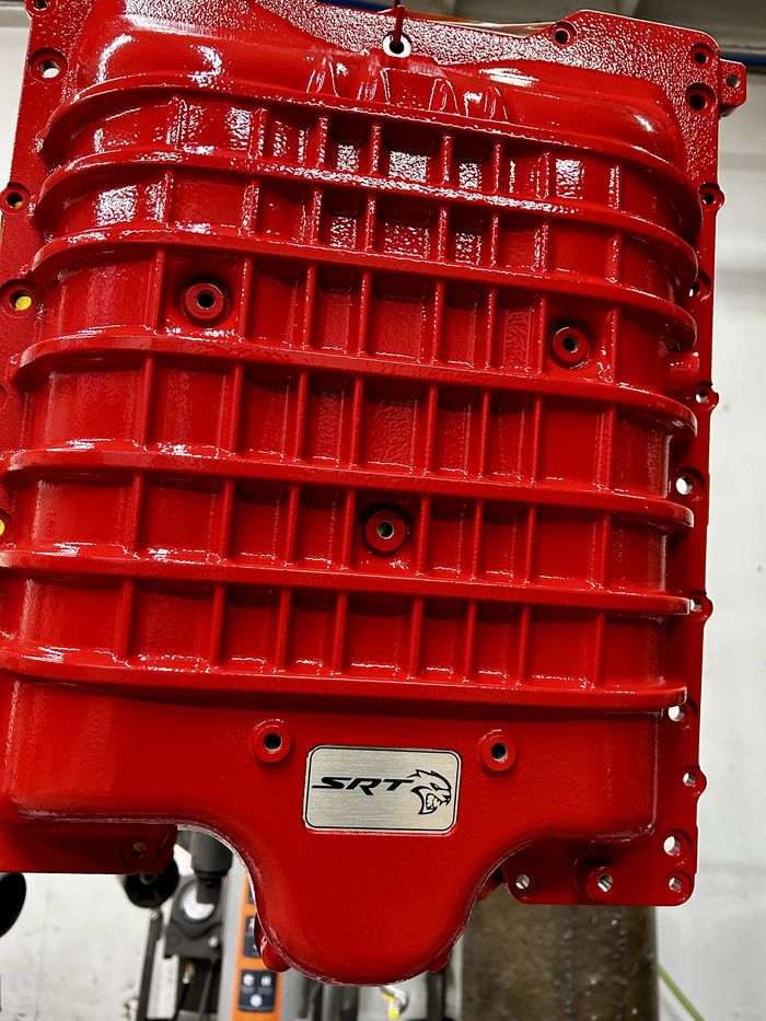 Engine powder coating by Pasadena Powder Coating