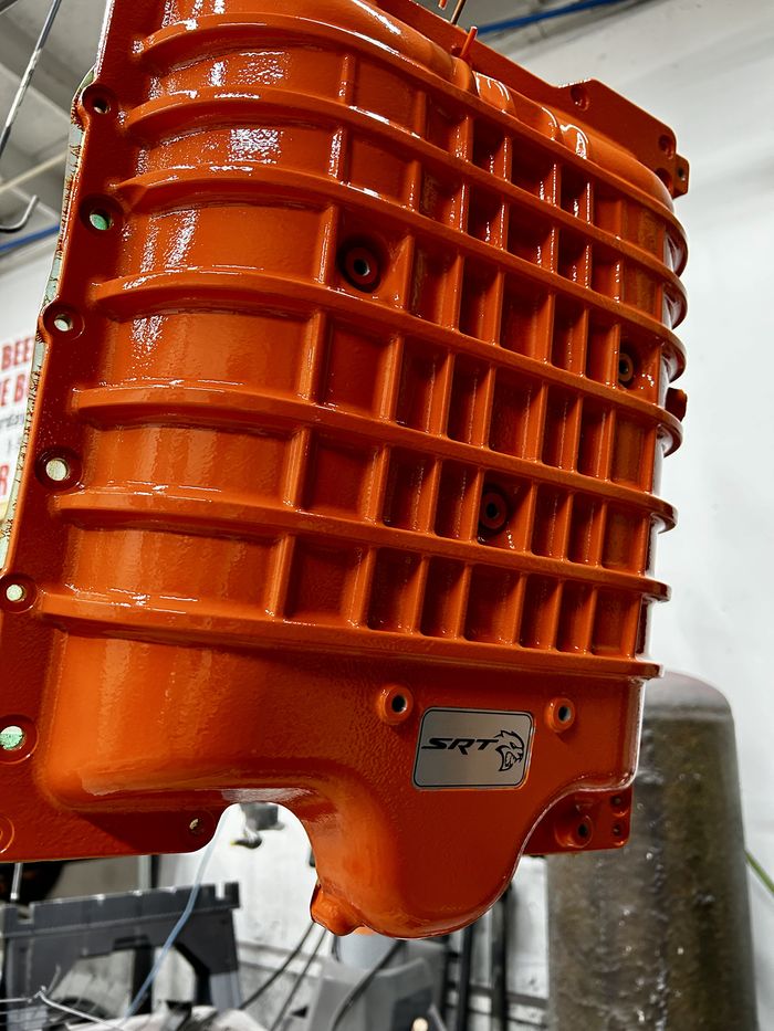 Engine powder coating by Pasadena Powder Coating